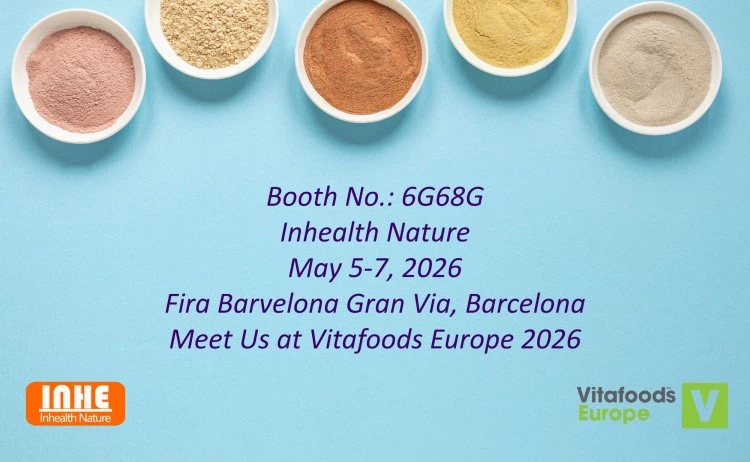 Meet Inhealth Nature at Vitafoods Europe 2026 Meet Inhealth Nature at Vitafoods Europe 2026
