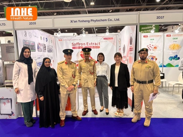 Saffron Extract Showcase Drawing Visitor Attention Saffron Extract Showcase Drawing Visitor Attention